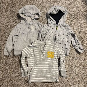 18m Gray Sweatshirt Bundle